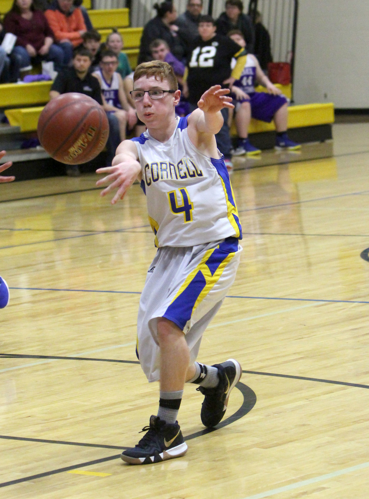Lake Holcombe at Cornell boys basketball 1-10-19